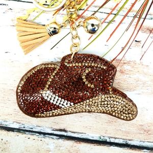 Soft Cowboy Hat Keychain